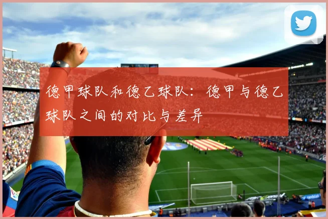 德甲球队和德乙球队:德甲与德乙球队之间的对比与差异